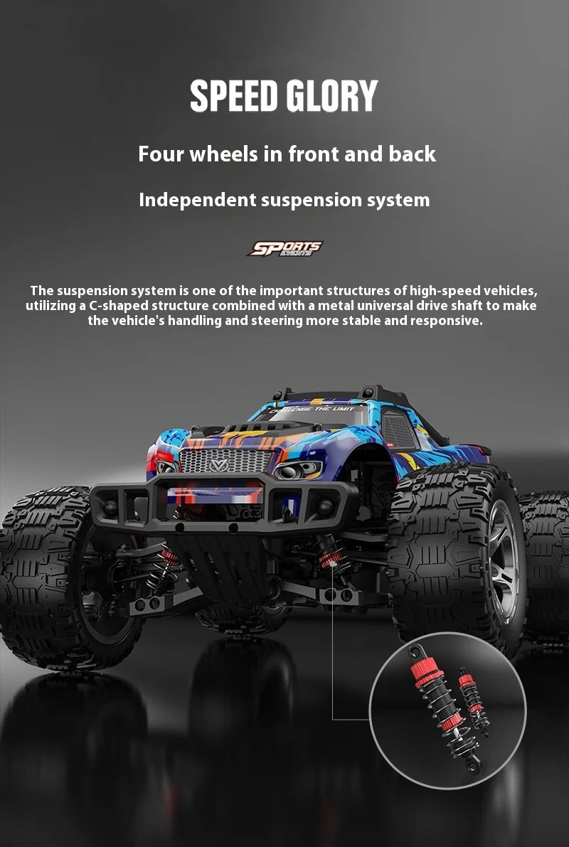 Kf10 Brushless High-Speed Rc Car 1:10 Scale Four-Wheel Drive Off-Road Climbing Remote Control Stunt Racing Toy For Ages 14+ Gift