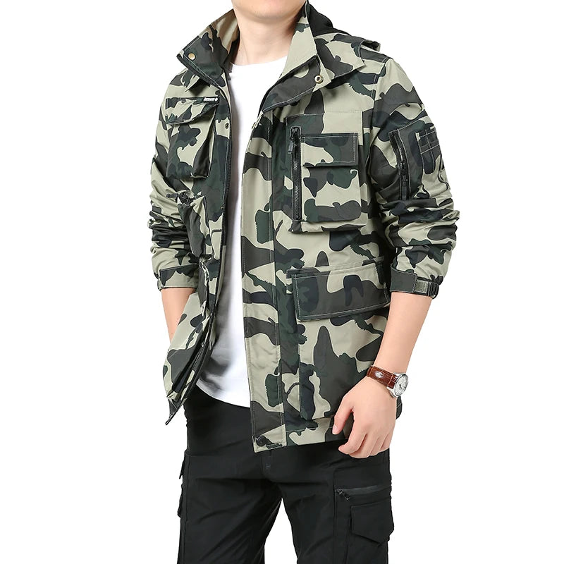 New Outdoor Sports Leisure Camouflage Clothing for Autumn and Winter Windproof Breathable and Versatile Stormtrooper Clothes