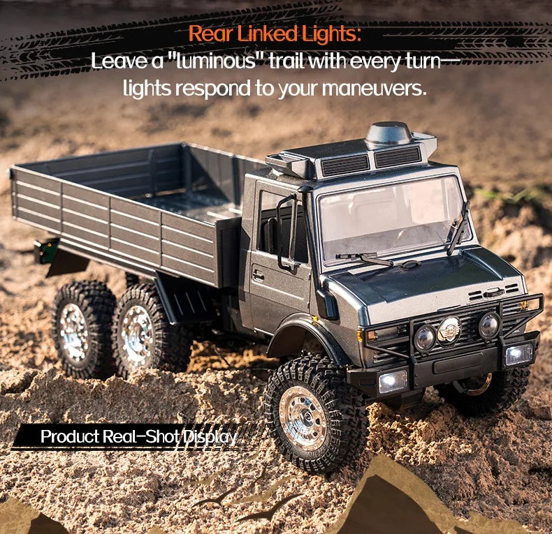 JJRC C8823 Rc 1:18 Scale Remote Control Off-Road Car Six-Wheel Drive Climbing Toy Full Proportion Rc Truck Toy Boys Gift