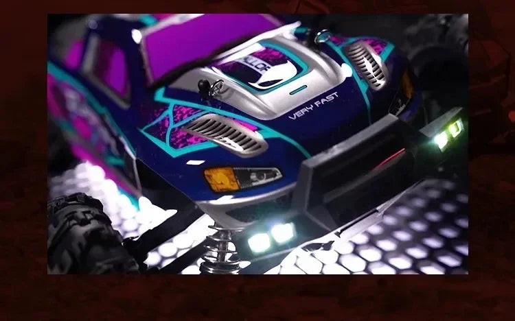 1:16 70km/h Super Brushless 50km/h Brushed RC Car 4x4 Off Road Remote Control High Speed Drift Racing Truck Toy Kids Adults