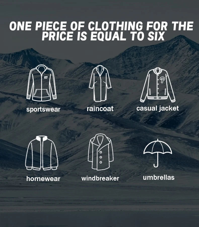 Men's Ultralight 3L Wading Jacket Waterproof Breathable for Hunting Camping Fishing - Lightweight Outdoor Rain Outwear