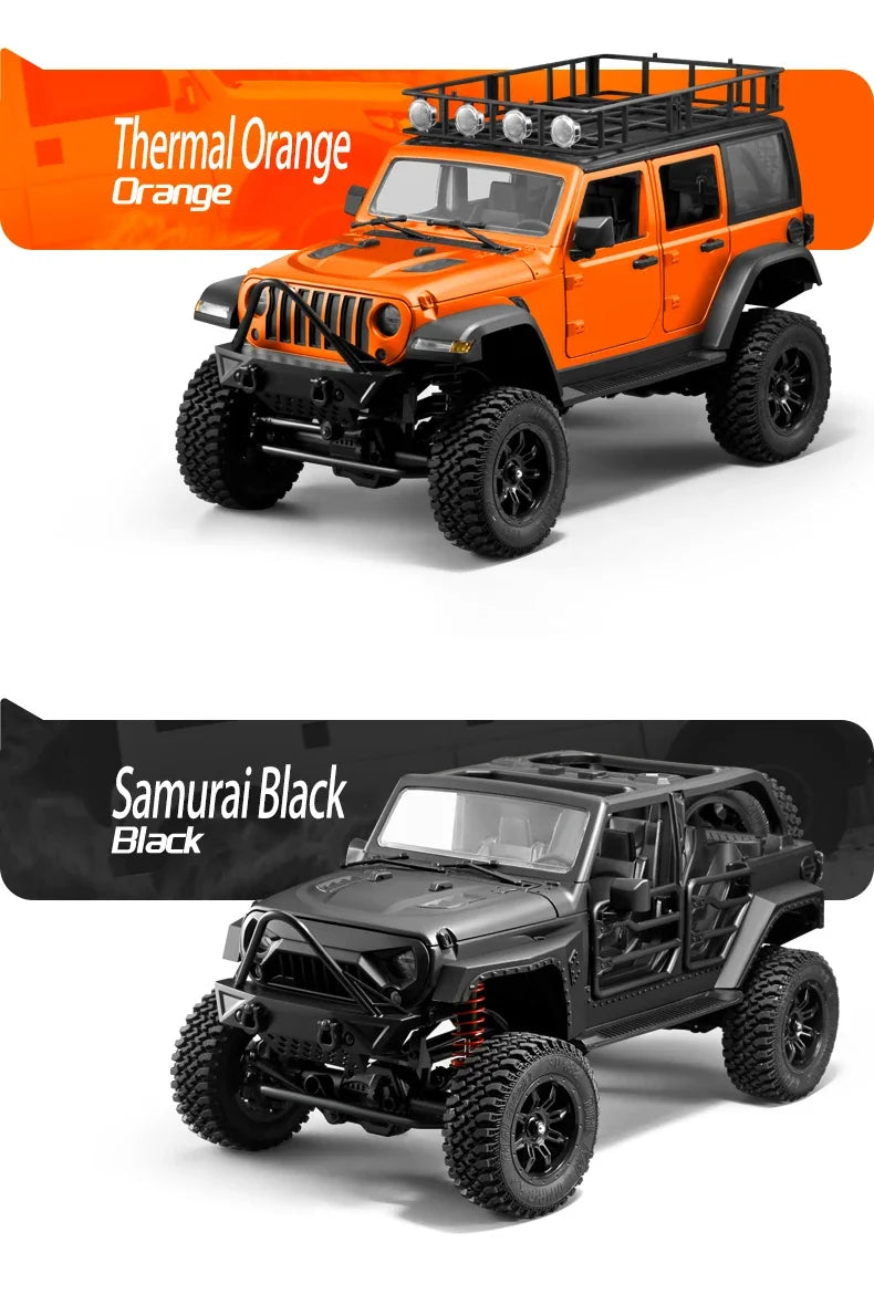 MN MODEL 1:12 Panda RC 4X4 Diving Wading Off-road Car Rock Crawler All Terrain Vehicle Buggy SUV Climbing Truck Toy for Adult
