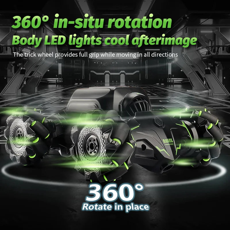 2.4G RC Toy Car Gesture Sensing Twisting Stunt Drift Climbing  Remote Controlled Cars Toys For Children Boys A Birthday Present