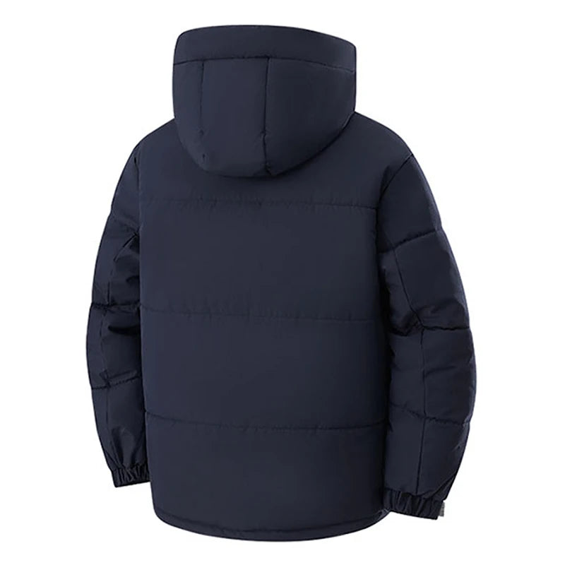 Winter Man Windproof Casual Puffer Jacket Men Thicken Outdoor Detachable Hat Jacket Man Multi Pocket Loose Parka Windbreaker 8XL