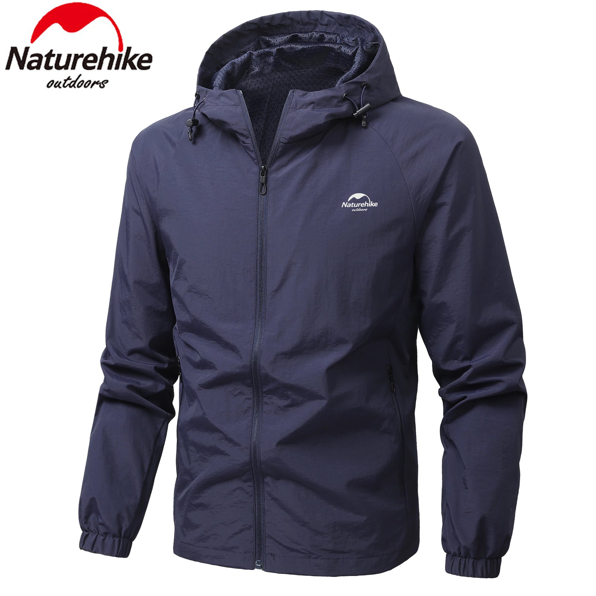 Naturehike Windbreaker Men Tactical Jacket Waterproof Outdoor Hooded Coat Sports Military European Field Climbing Thin Outwear
