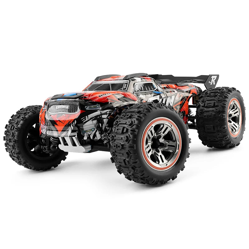 Wltoys 184008 1/18 Scale 2.4G RC Car Brushless Motor ESC 4WD Off-Road High Speed 60Km/H 3-in-1 Racing Toy for Boys
