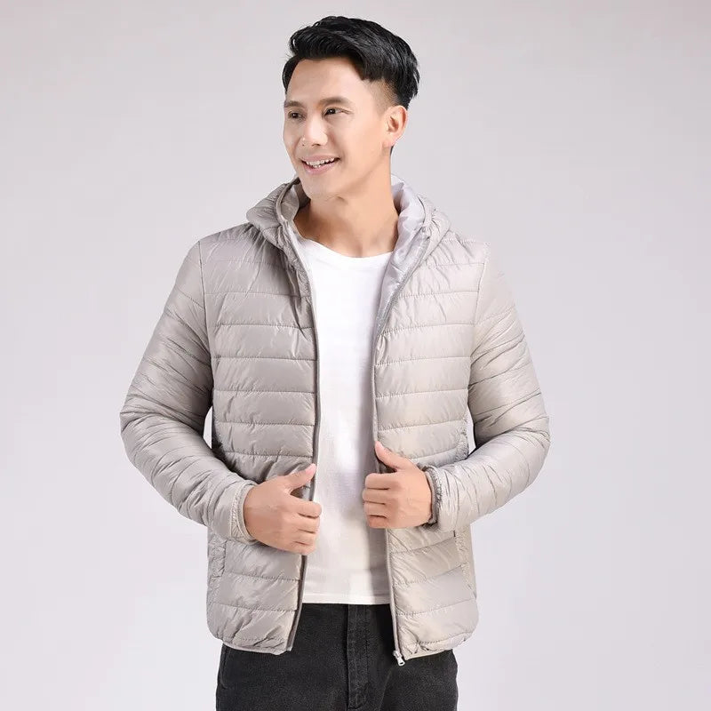 Ultra Light White Duck Down Jacket Men Waterproof Casual Portable Outdoor Lightweight Padded Male Coats Jacket Autumn Winter