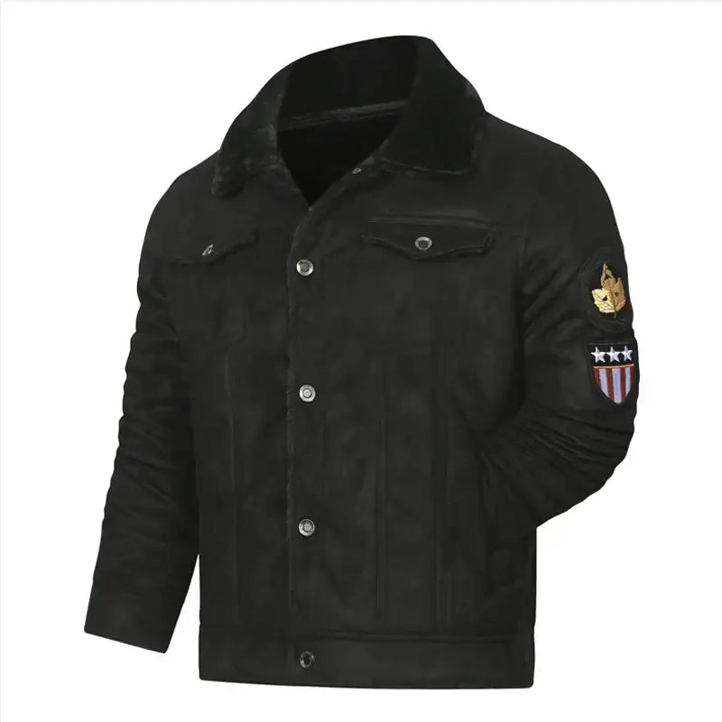 2025 New High Quality Leather Jackets Business Genuine Leather Bomber Jacket Men Real Leather Flights Jacket Black Pilot Coats