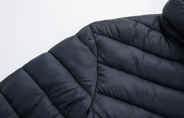 Man Padded Coat Hooded Down Jackets For Men Lightweight Puffer Padding Winter Parkas Young On Sale New In & Modern Outer Casual