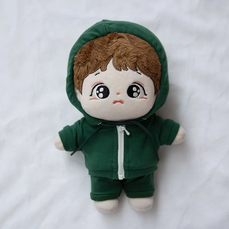 For 10cm Doll Clothes 15cm 20cm Dolls Clothes Outfit Hoodie Dolls Accessories Cultivate Hands-on Ability Children's Gift Toys