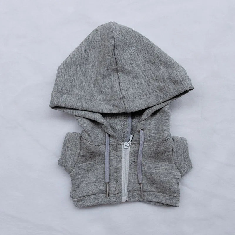 For 10cm Doll Clothes 15cm 20cm Dolls Clothes Outfit Hoodie Dolls Accessories Cultivate Hands-on Ability Children's Gift Toys