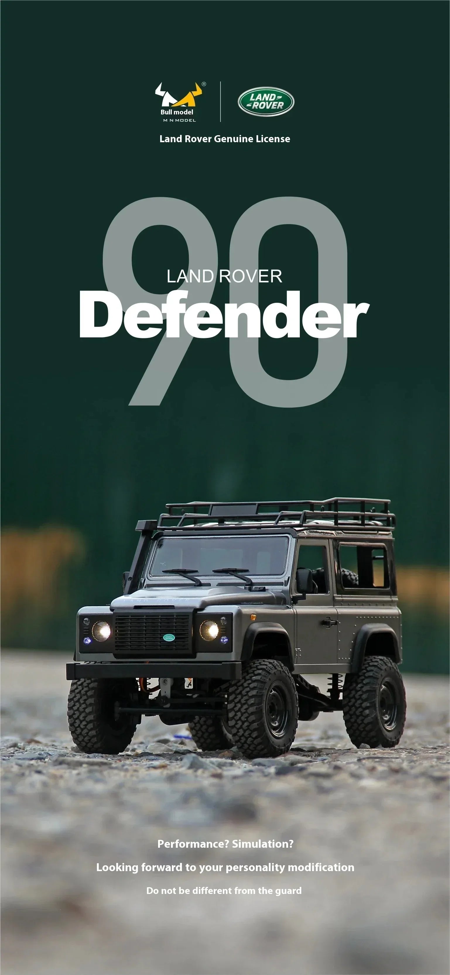 MN MODEL 1/12 4x4 Diving RC Panda Tour Vehicle Defender Off-Road Car Rock Crawler Wading Climbing Truck Collection Toy for Adult