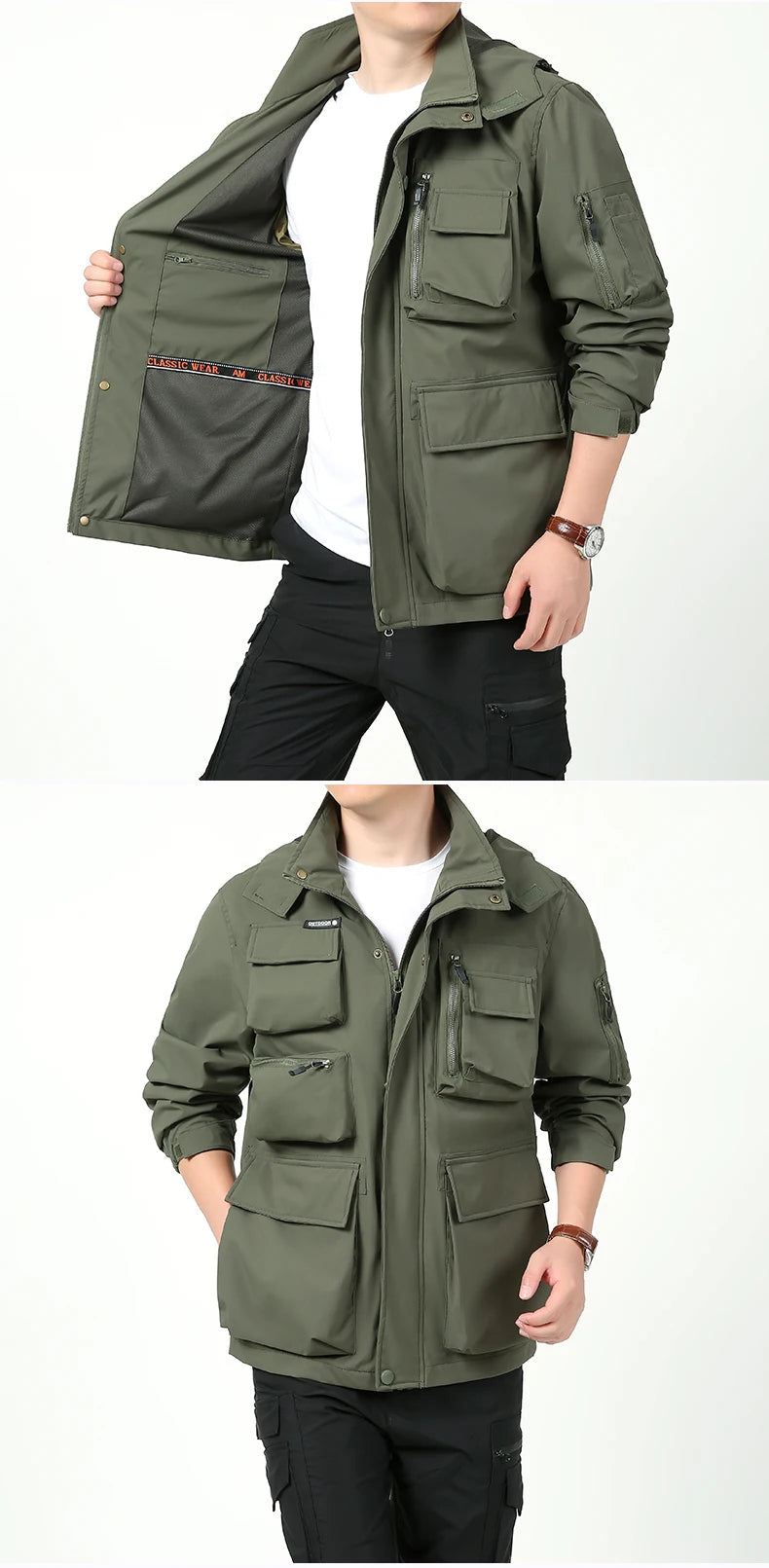 New Outdoor Sports Leisure Camouflage Clothing for Autumn and Winter Windproof Breathable and Versatile Stormtrooper Clothes