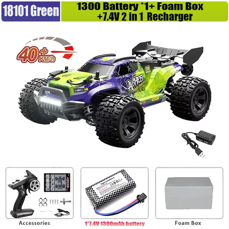 SCY or JJRC Q130 70KM/H 60KM/H 50KM/H  4WD RC Car with LED Remote Control Cars High Speed Drift Monster 4x4 Truck Rc Cars 144001