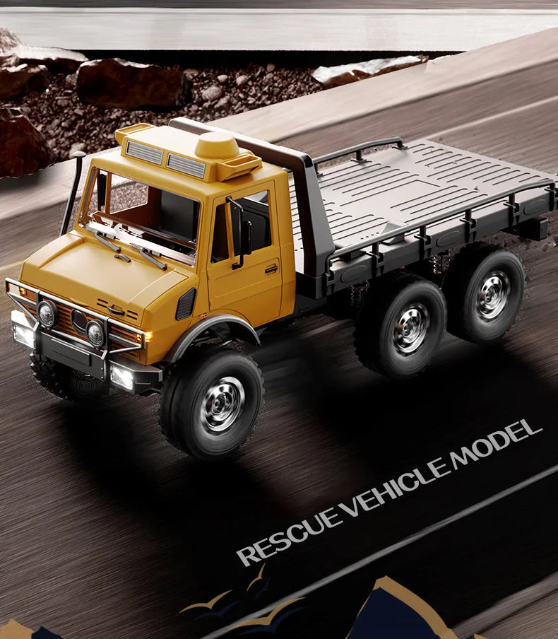 JJRC C8823 Rc 1:18 Scale Remote Control Off-Road Car Six-Wheel Drive Climbing Toy Full Proportion Rc Truck Toy Boys Gift