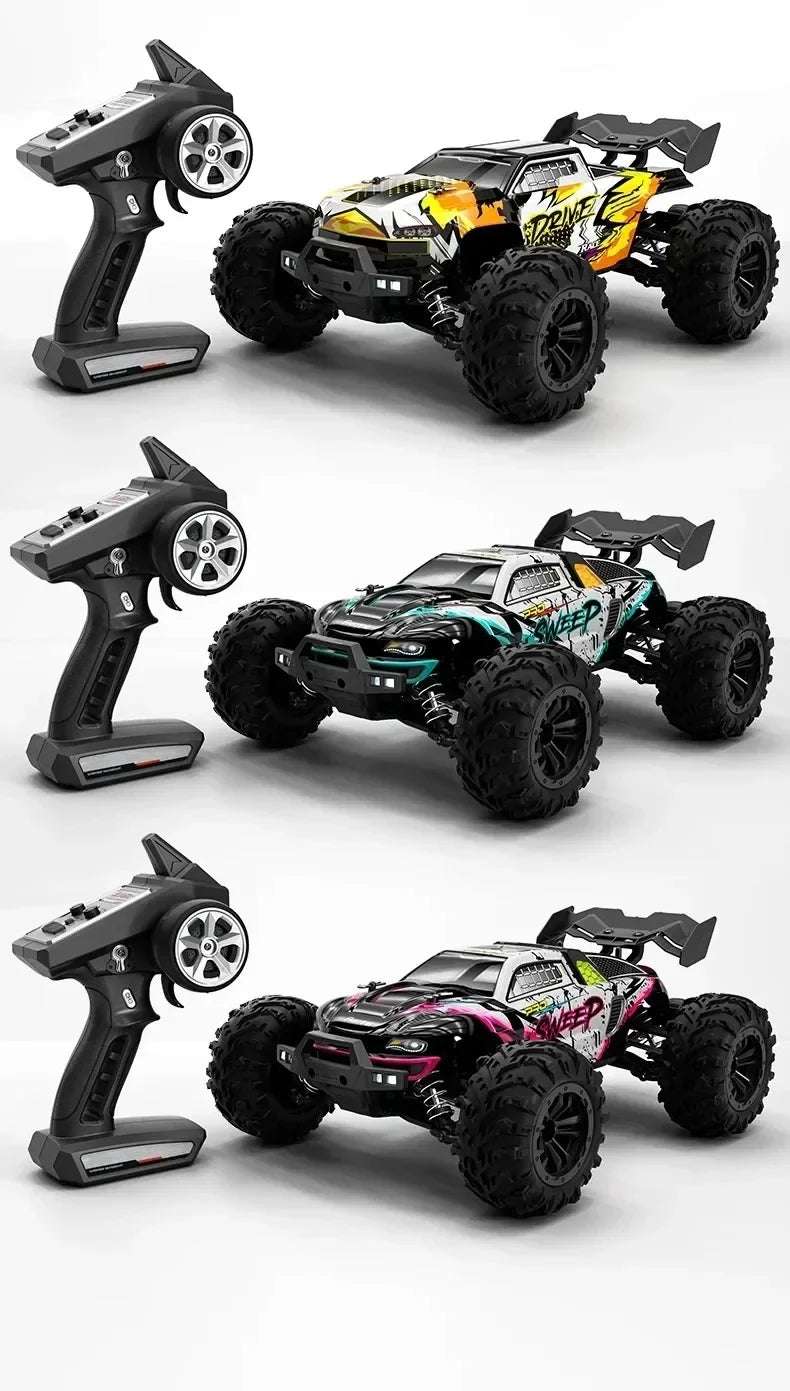 1:16 70km/h Super Brushless 50km/h Brushed RC Car 4x4 Off Road Remote Control High Speed Drift Racing Truck Toy Kids Adults