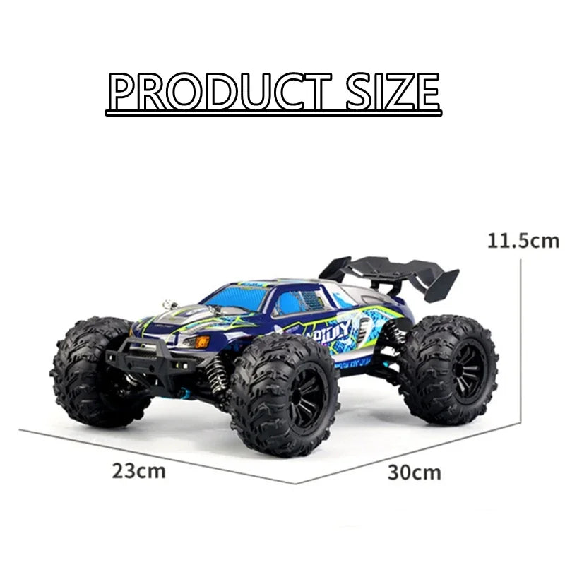 SCY 1:16 70KM/H OR 50KM/H 4WD RC Cars with LED Remote Control Cars High Speed Drift Monster Truck for Kids VS WLtoys 144001 Toys