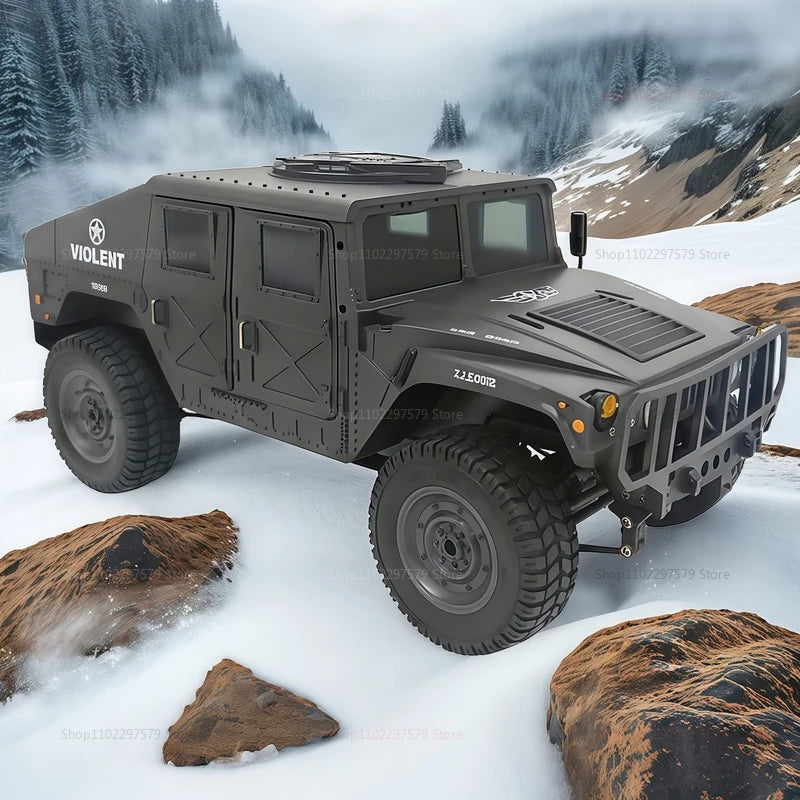 C8835 Remote Control Car 1:16 2.4G 4WD Military Truck Off-Road Rc Vehicle Climbing Toy For Kids Adults Gift Summer Outdoor Hobby