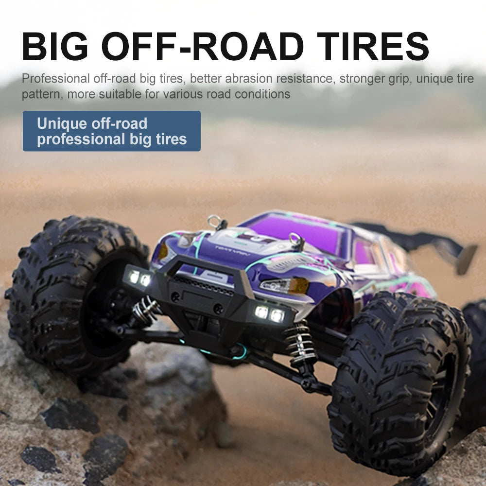 1:16 70km/h Super Brushless 50km/h Brushed RC Car 4x4 Off Road Remote Control High Speed Drift Racing Truck Toy Kids Adults