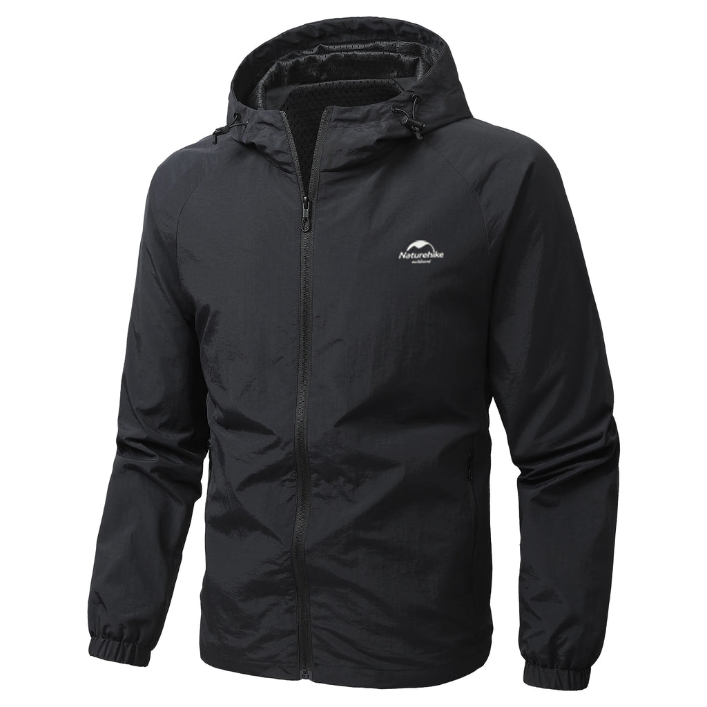 Naturehike Windbreaker Men Tactical Jacket Waterproof Outdoor Hooded Coat Sports Military European Field Climbing Thin Outwear
