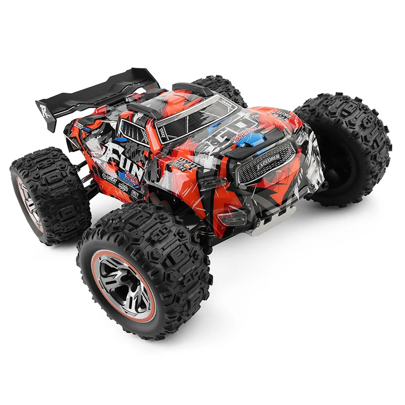 Wltoys 184008 1/18 Scale 2.4G RC Car Brushless Motor ESC 4WD Off-Road High Speed 60Km/H 3-in-1 Racing Toy for Boys