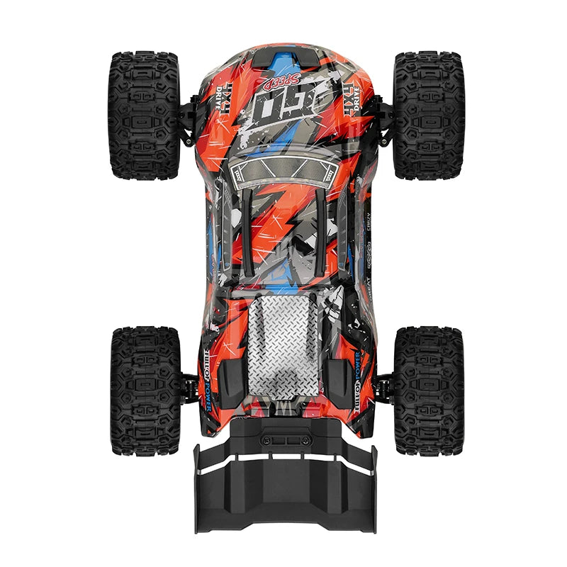 Wltoys 184008 1/18 Scale 2.4G RC Car Brushless Motor ESC 4WD Off-Road High Speed 60Km/H 3-in-1 Racing Toy for Boys