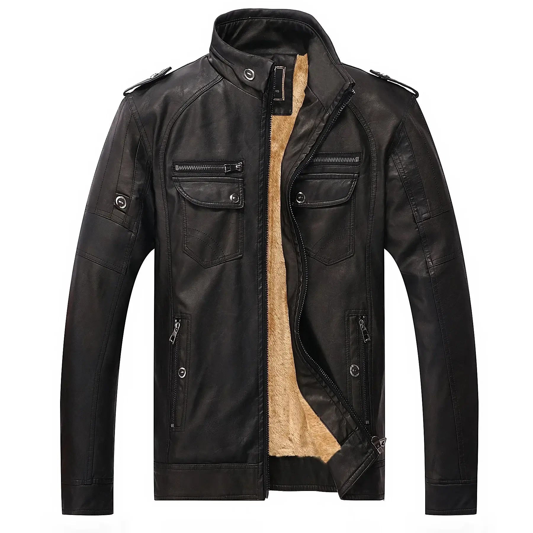 Plus Velvet Pu Leather Jacket Casual Blazer Jackets Men's Slim Fit Coats Jacket Streetwear Man Outerwear Leather Suit Vintage
