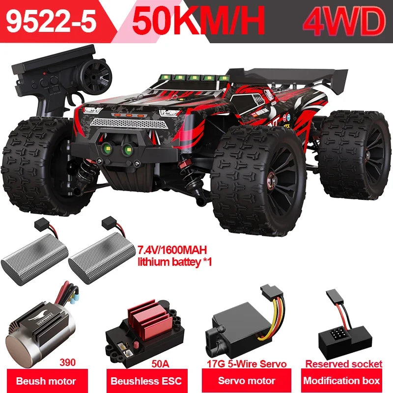 SCY9522PRO 85KM/H High Speed RC Car Brushless 4WD Off-Road Drift Remote Control Car 1:16 Professional Racing Cars SCY9522 50KM/H