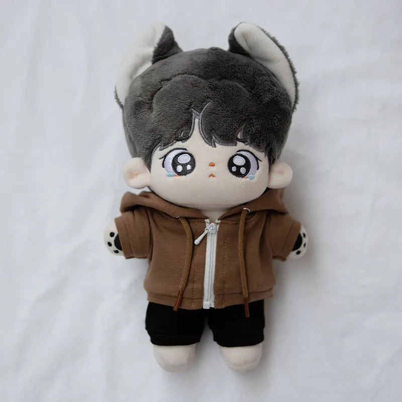 For 10cm Doll Clothes 15cm 20cm Dolls Clothes Outfit Hoodie Dolls Accessories Cultivate Hands-on Ability Children's Gift Toys