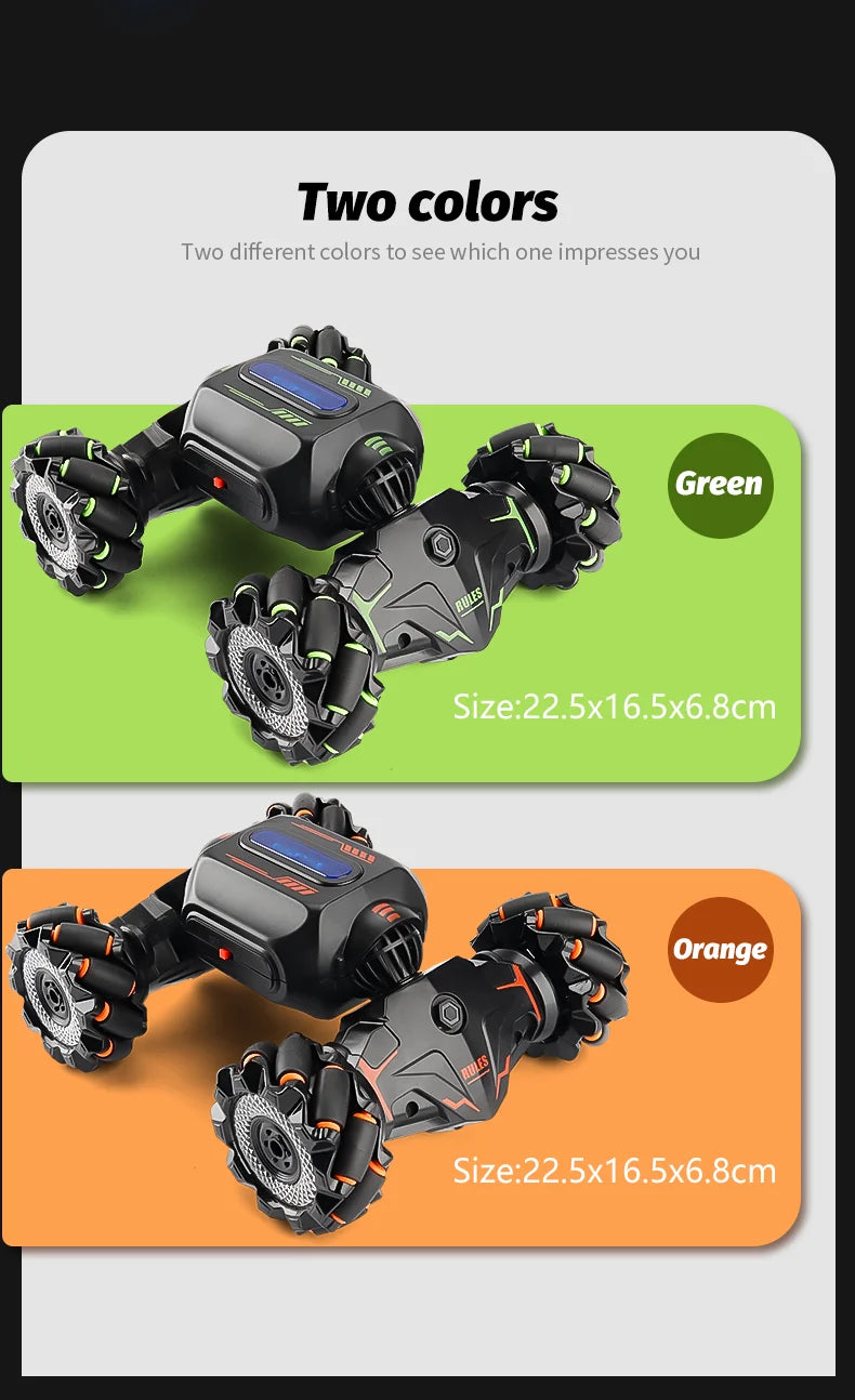 2.4G RC Toy Car Gesture Sensing Twisting Stunt Drift Climbing  Remote Controlled Cars Toys For Children Boys A Birthday Present
