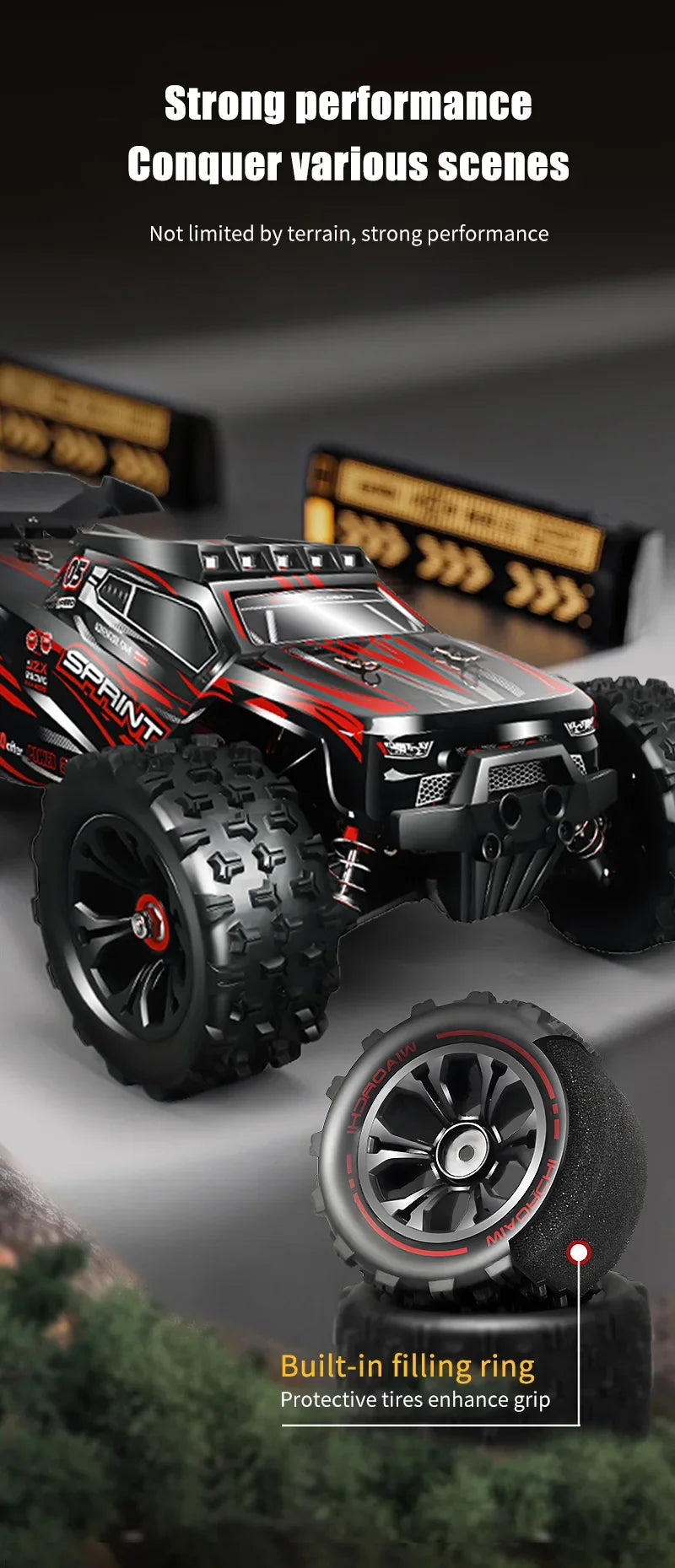 1:14 85KM/H or 50KM/H 4WD RC Car with LED Remote Control Cars High Speed Drift Monster 4x4 Truck for Kids Vs Wltoys 144001 Toys