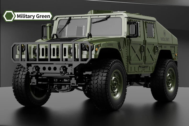 C8835 Remote Control Car 1:16 2.4G 4WD Military Truck Off-Road Rc Vehicle Climbing Toy For Kids Adults Gift Summer Outdoor Hobby