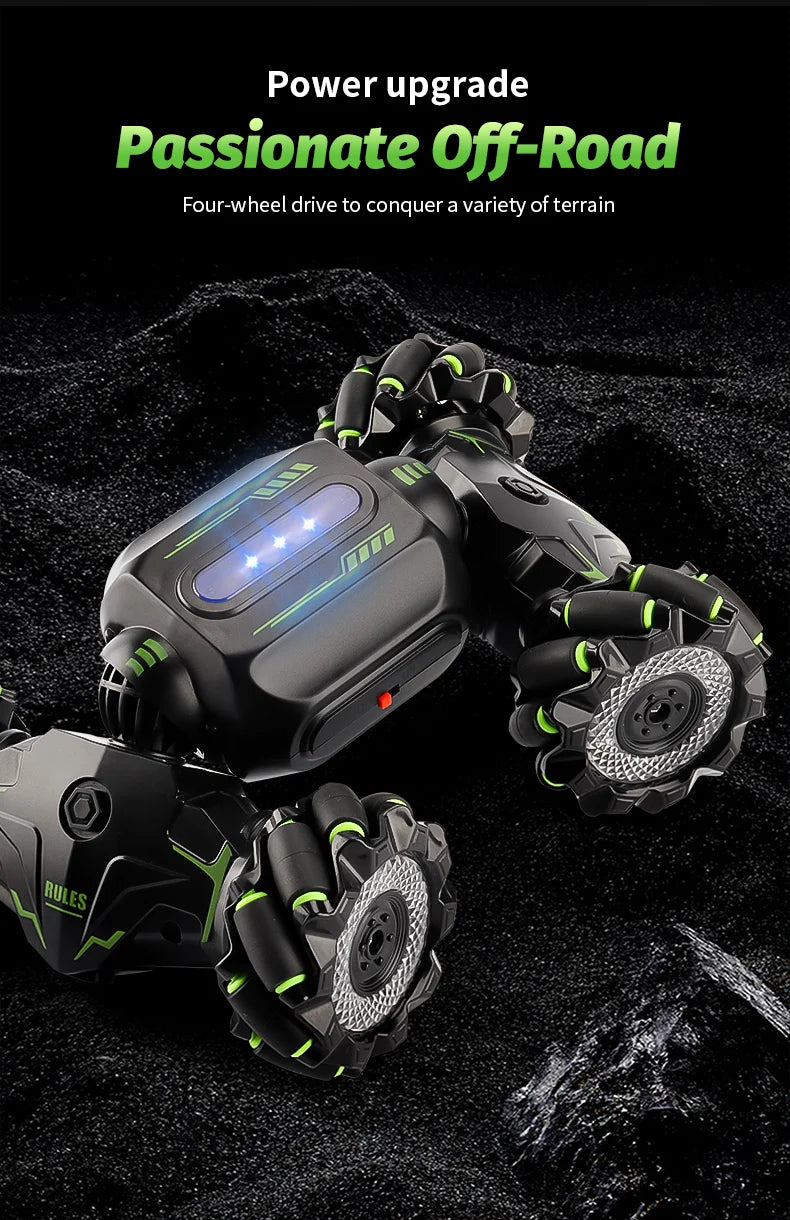 2.4G RC Toy Car Gesture Sensing Twisting Stunt Drift Climbing  Remote Controlled Cars Toys For Children Boys A Birthday Present