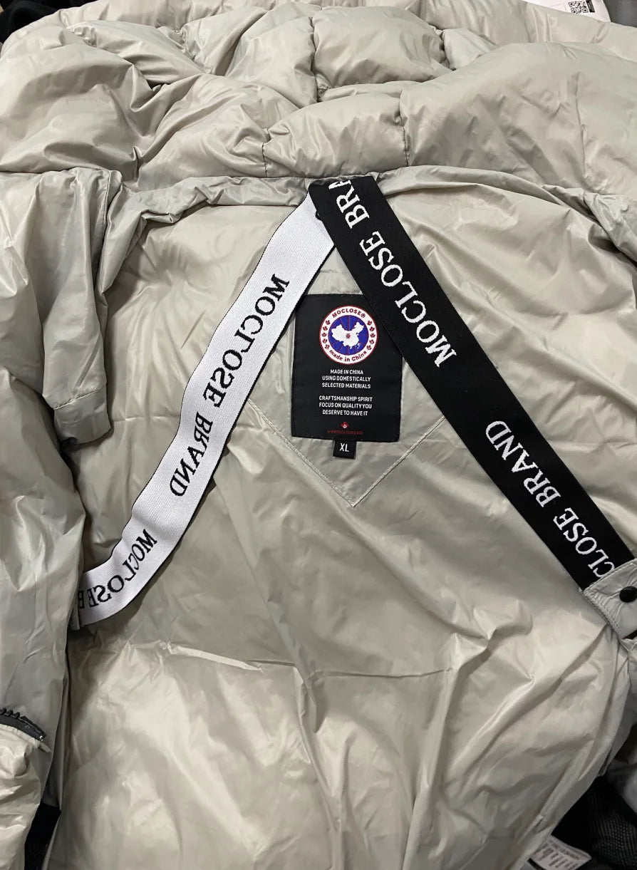W2EJOURNEY EU US Size High Quality Vintage Autumn Winter Outdoor Streetwear Men and Women Warm Hooded Puffer  DownJacket