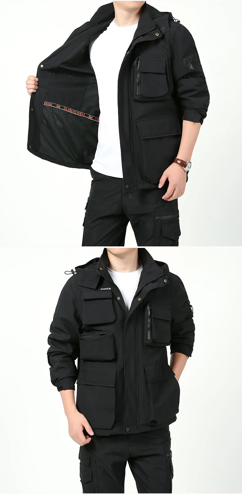 New Outdoor Sports Leisure Camouflage Clothing for Autumn and Winter Windproof Breathable and Versatile Stormtrooper Clothes