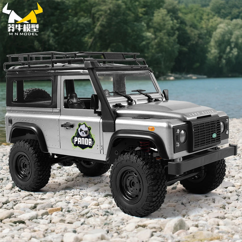 MN MODEL 1/12 4x4 Diving RC Panda Tour Vehicle Defender Off-Road Car Rock Crawler Wading Climbing Truck Collection Toy for Adult