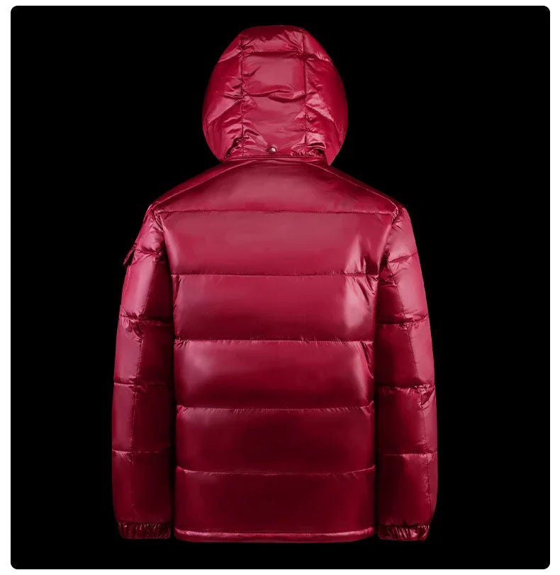 2024 New Men's Short Down Jacket Korean Style Trendy Winter Coat Fashionable Stylish Warm Puffer Jacket