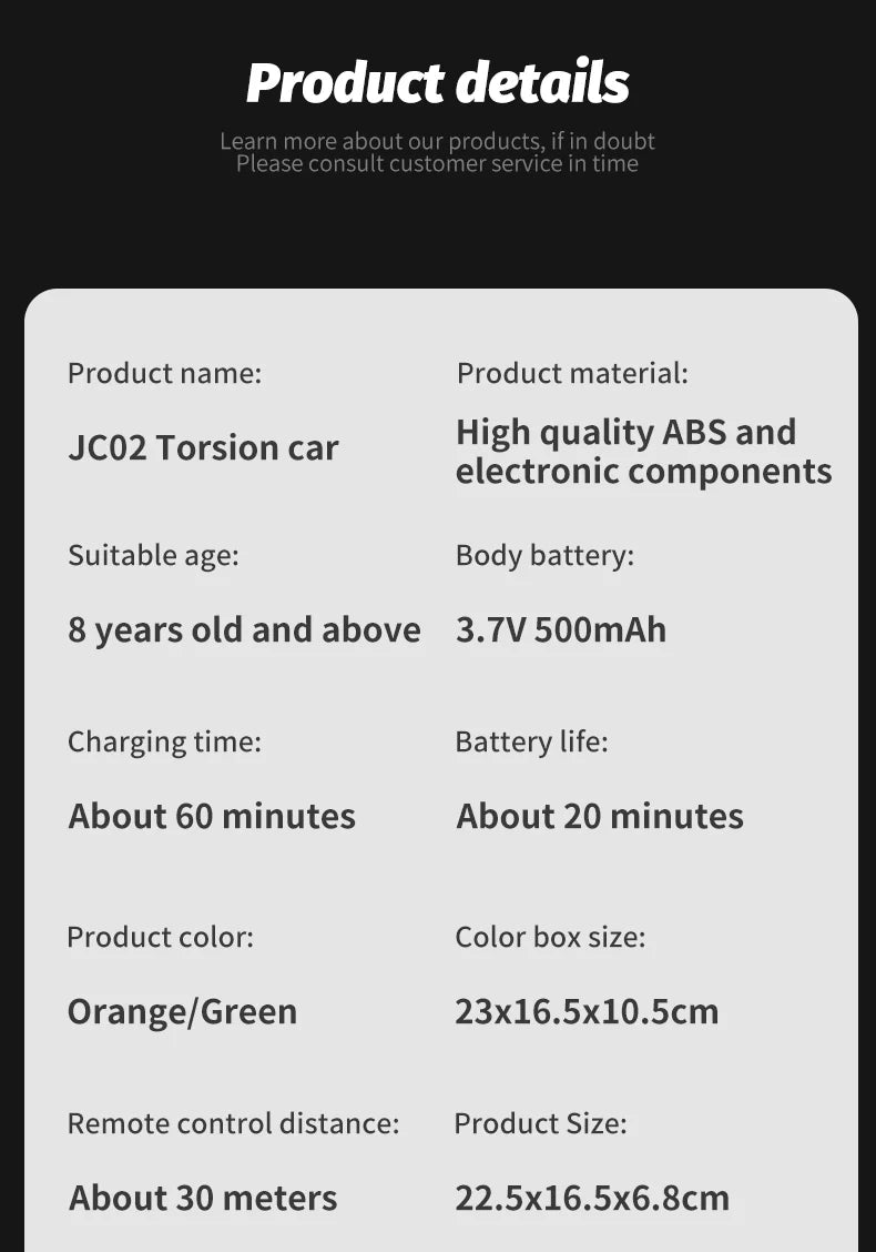 2.4G RC Toy Car Gesture Sensing Twisting Stunt Drift Climbing  Remote Controlled Cars Toys For Children Boys A Birthday Present