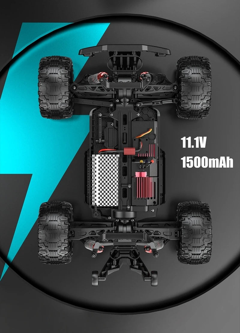 Kf10 Brushless High-Speed Rc Car 1:10 Scale Four-Wheel Drive Off-Road Climbing Remote Control Stunt Racing Toy For Ages 14+ Gift
