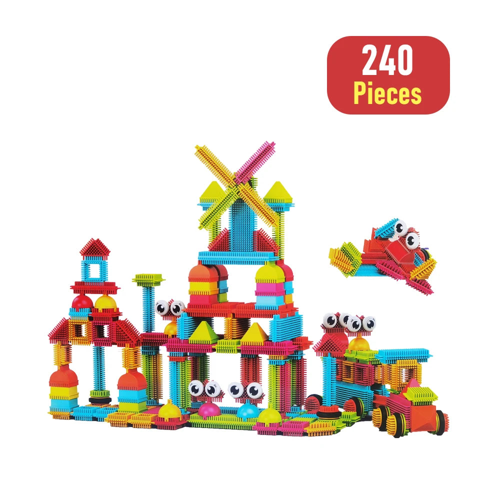 Diy Building Block Toys Children's Educational Modeling Bricks for Toddler Interactive Parent-Child Assembly