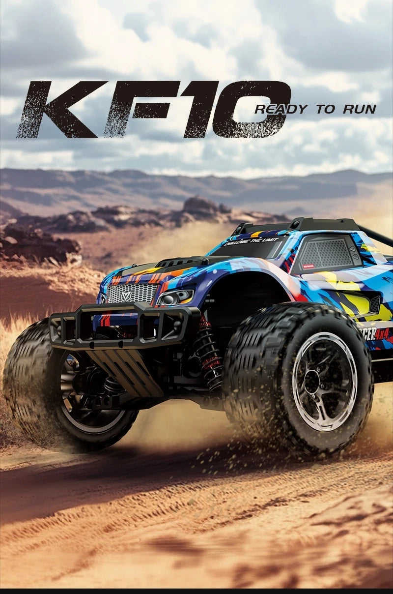 Kf10 Brushless High-Speed Rc Car 1:10 Scale Four-Wheel Drive Off-Road Climbing Remote Control Stunt Racing Toy For Ages 14+ Gift