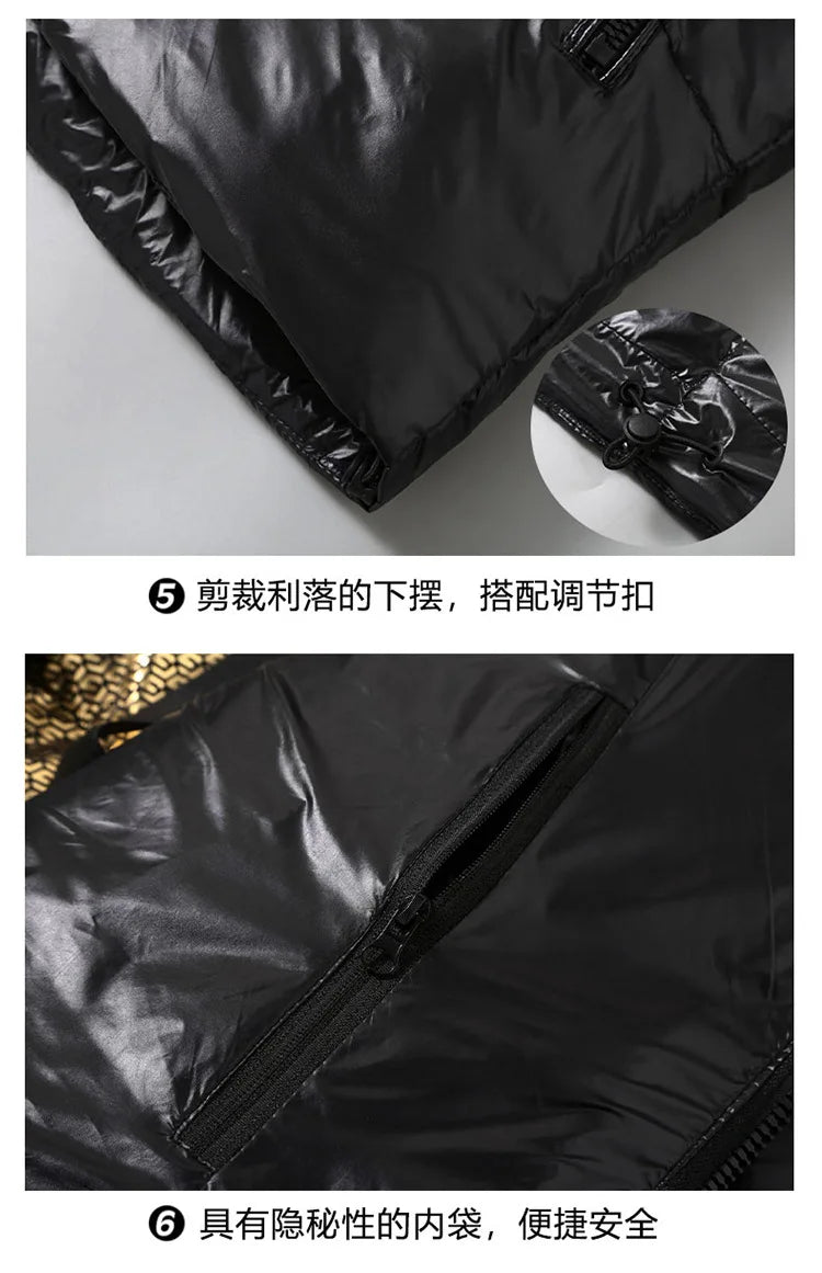 Winter Jacket For Men Top Quality Goose Down Coat Parka Men Winter Jacket Coat New Warm Fashion Hooded Long Down Jacket Canada