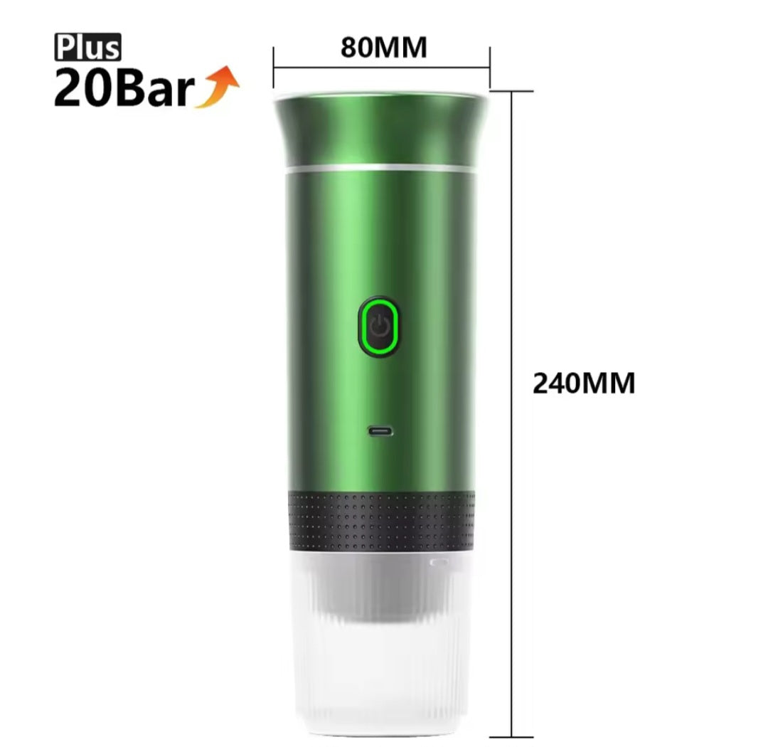 3-in-1 Portable Wireless Espresso Maker for Travel
