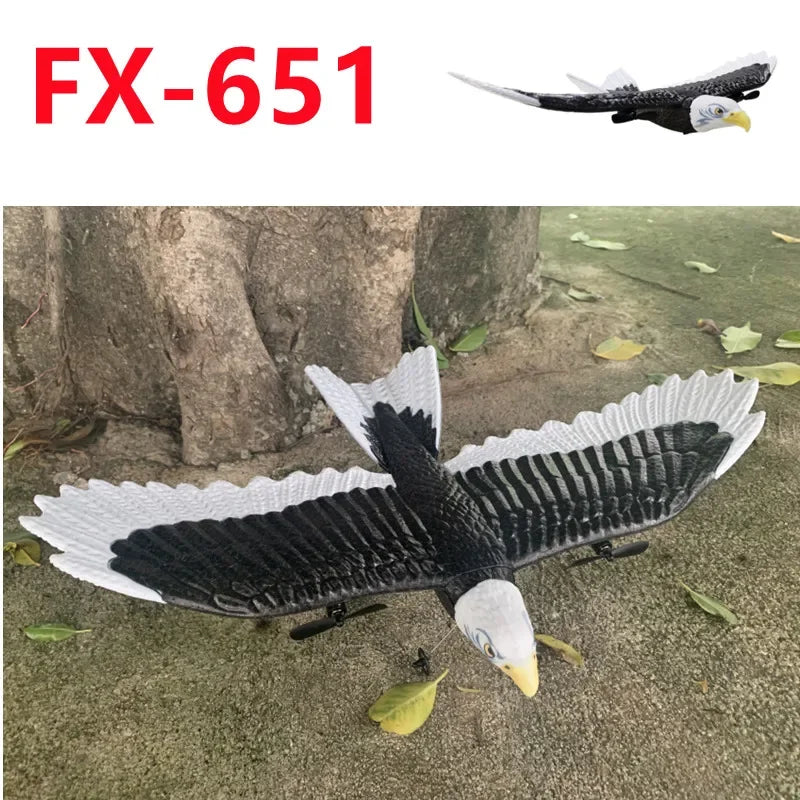 Cross Border Foam Toys FX651 RC Eagle Fixed Wing Aircraft Bald Head Eagles Glider Hot Selling Toys Gifts for Kids