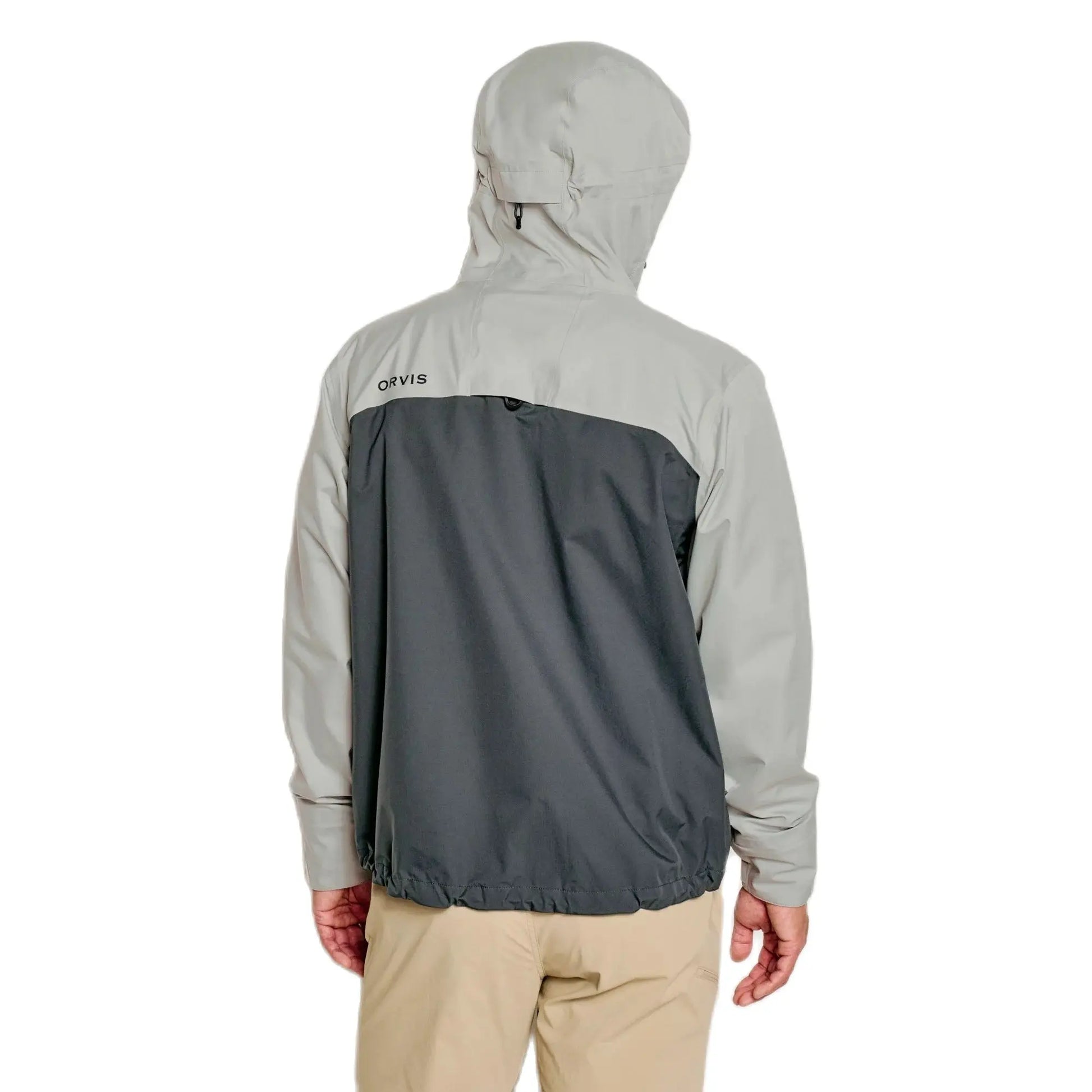 Men's Ultralight 3L Wading Jacket Waterproof Breathable for Hunting Camping Fishing - Lightweight Outdoor Rain Outwear