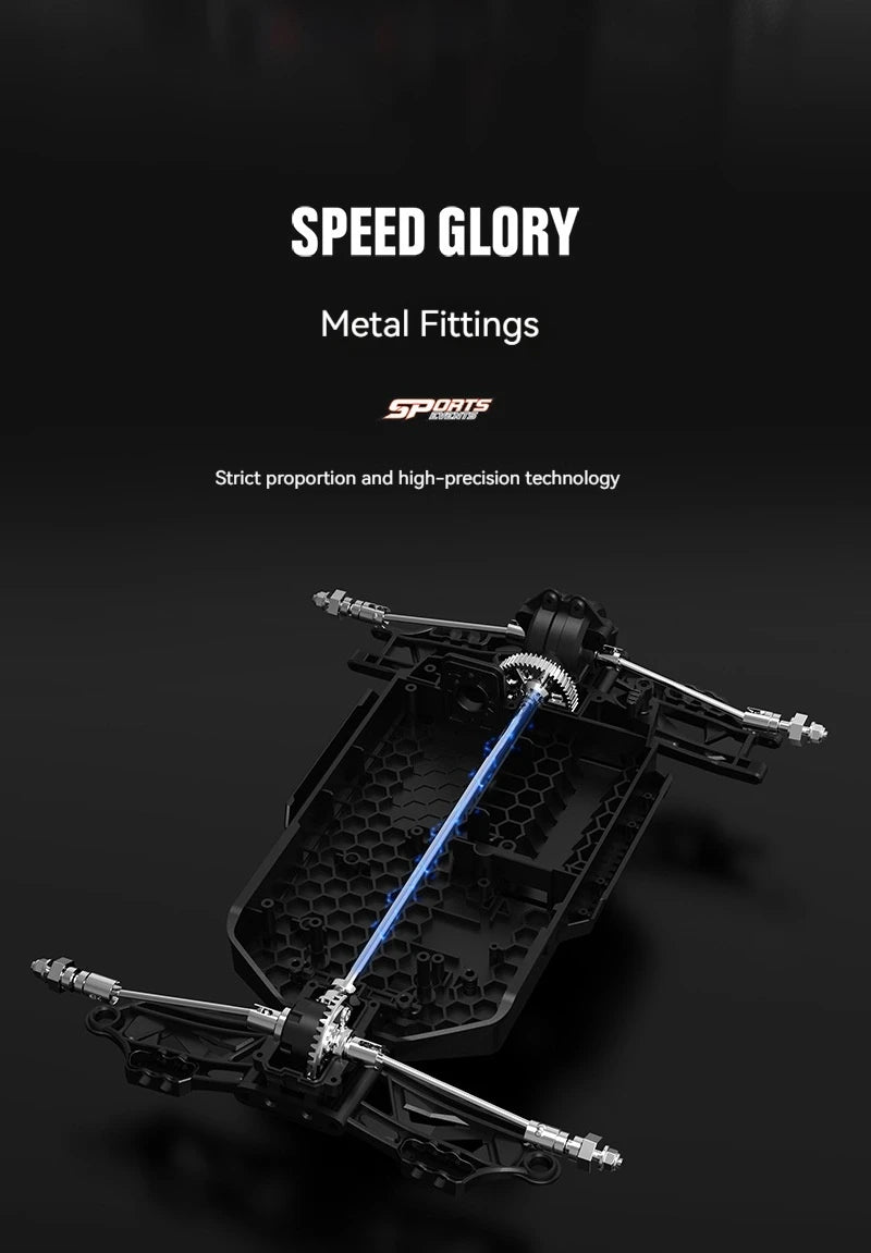 Kf10 Brushless High-Speed Rc Car 1:10 Scale Four-Wheel Drive Off-Road Climbing Remote Control Stunt Racing Toy For Ages 14+ Gift
