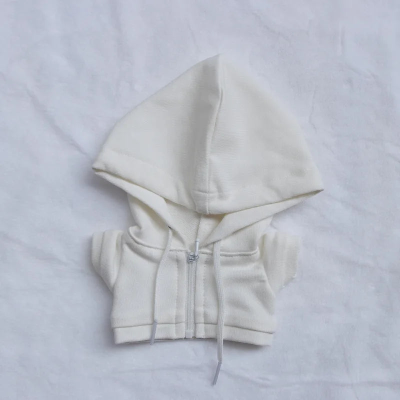 For 10cm Doll Clothes 15cm 20cm Dolls Clothes Outfit Hoodie Dolls Accessories Cultivate Hands-on Ability Children's Gift Toys