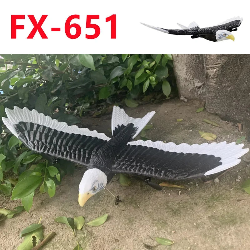 Cross Border Foam Toys FX651 RC Eagle Fixed Wing Aircraft Bald Head Eagles Glider Hot Selling Toys Gifts for Kids