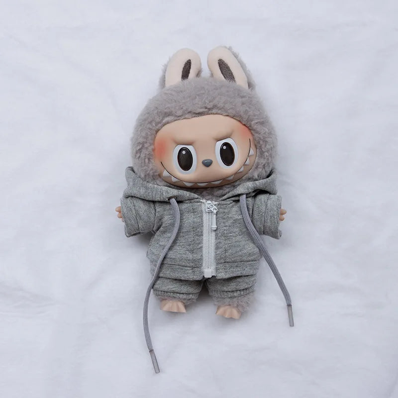 For 10cm Doll Clothes 15cm 20cm Dolls Clothes Outfit Hoodie Dolls Accessories Cultivate Hands-on Ability Children's Gift Toys