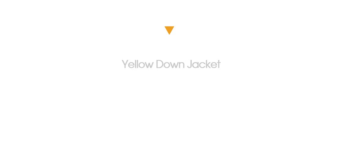 Maden Casual 90% White Duck Down Jacket Yellow Stand Collar Warm Jacket Versatile Puffer Coat for Men Fall and Winter Outerwear
